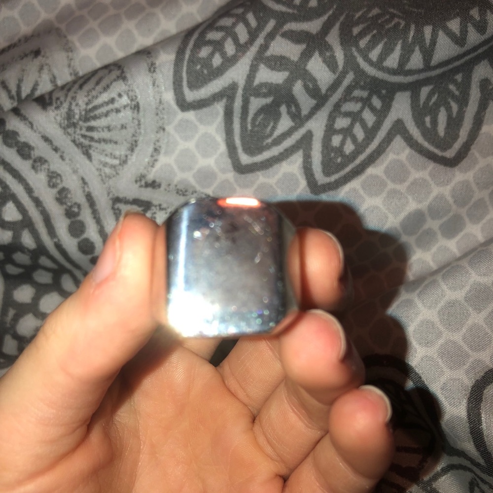 stainless steel square shaped ring